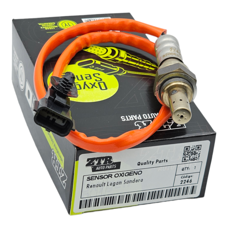 Sensor Oxígeno Renault Sandero 1.6 09-16 4/Cables Naranja
