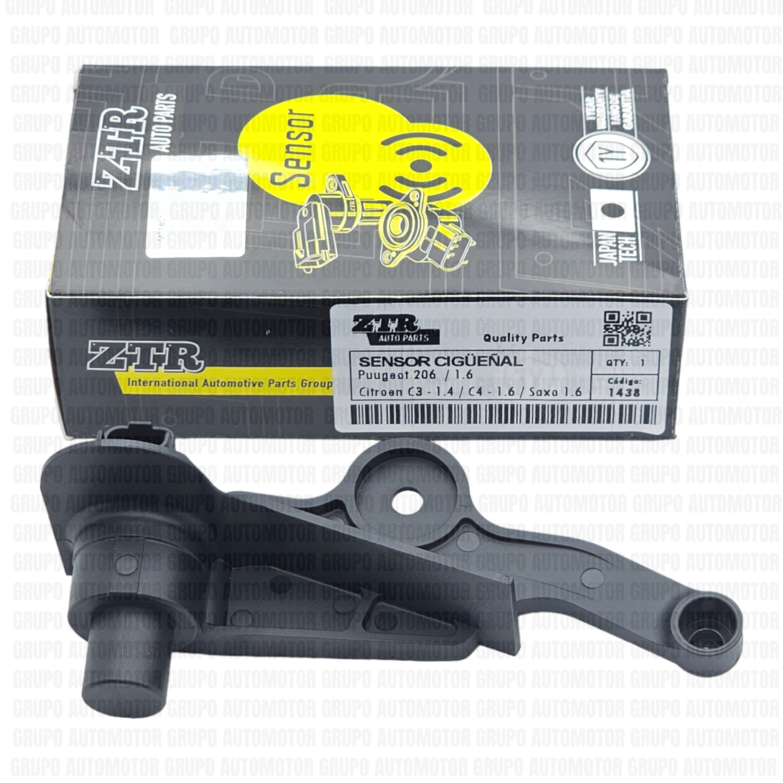 Sensor Posicion Cigüeñal  para PEUGEOT   206 / 1.6 