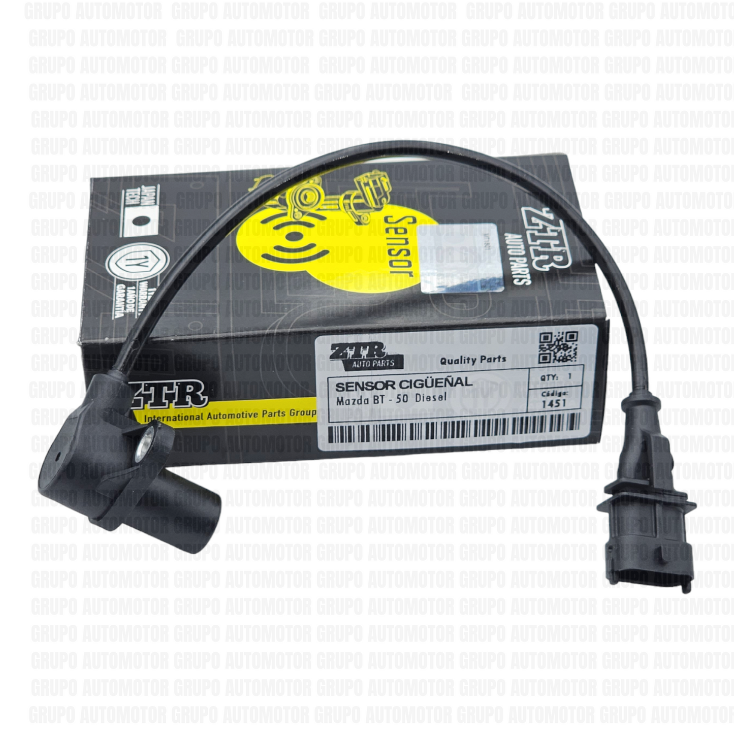 Sensor Posicion Cigüeñal  para MAZDA  BT-50 / 2.2 / 2.5 / 3.2