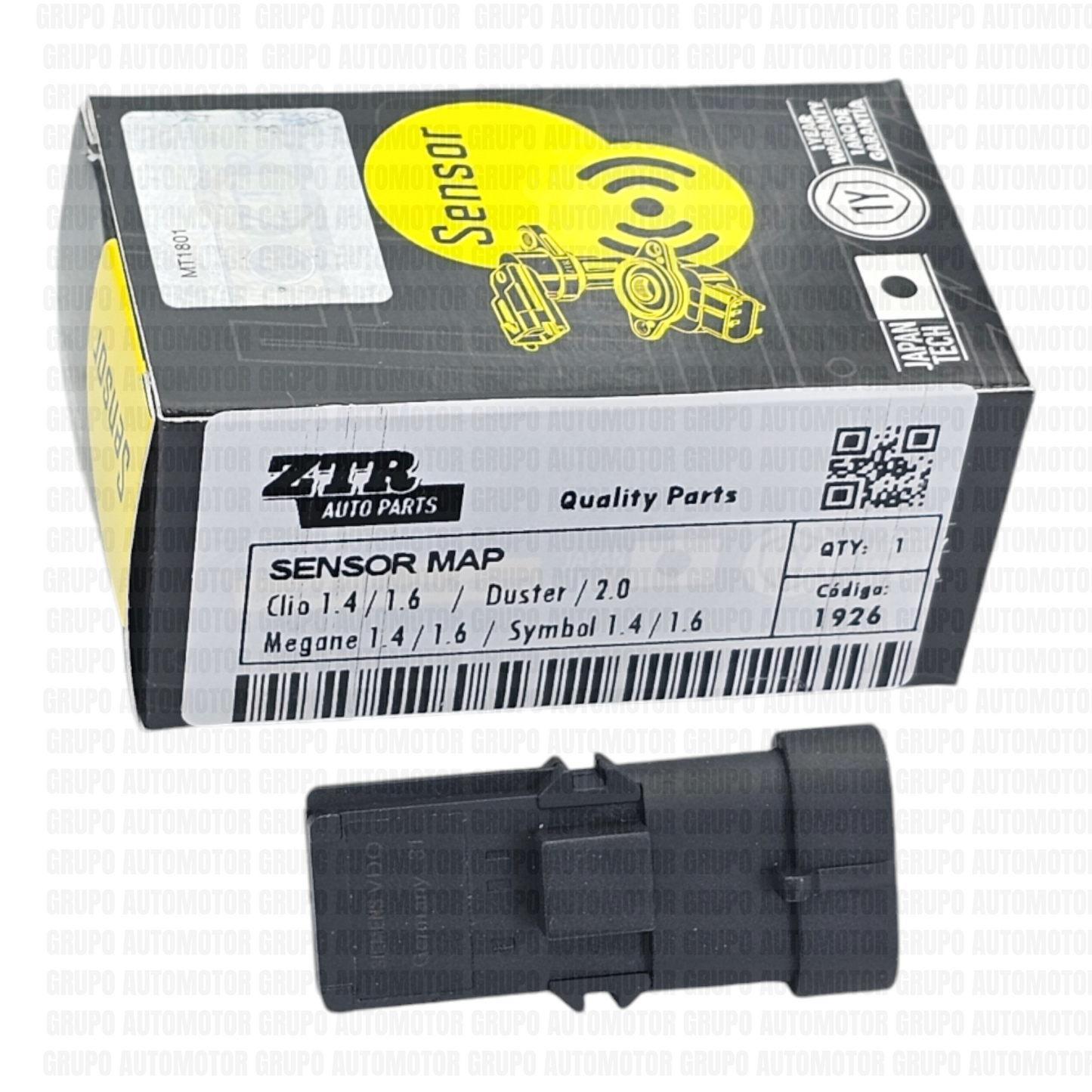 Sensor map para Renault     Duster 1.6 2.0