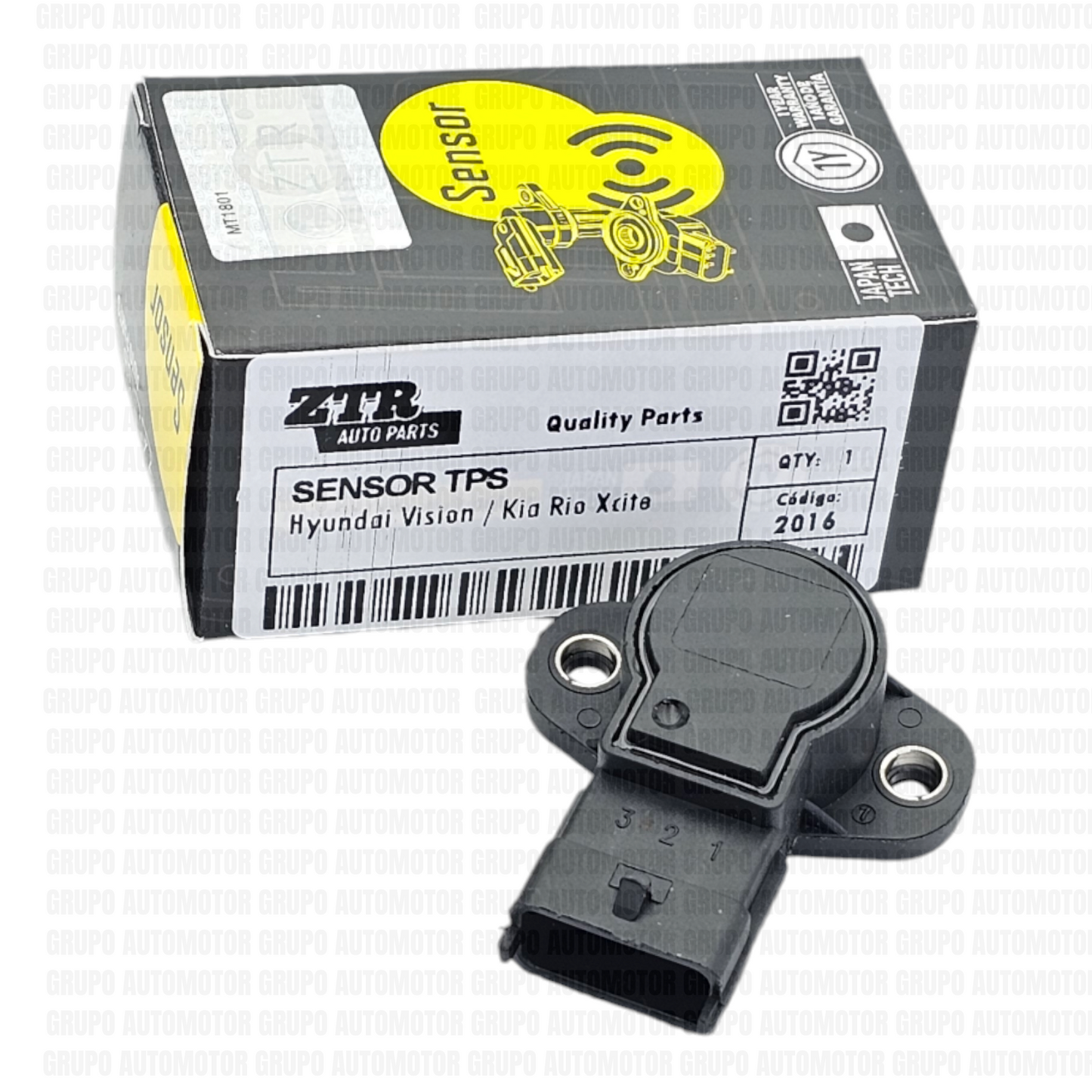 Sensor TPS para KIA  Rio Xcite 1.4 1.6