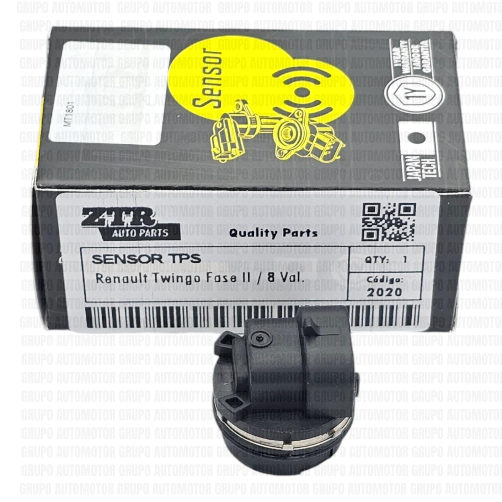 Sensor TPS para RENAULT   Twingo I 1.2