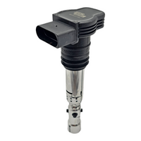 Bobina Audi A4 1.8 02-08 Capuchon Corto Negra