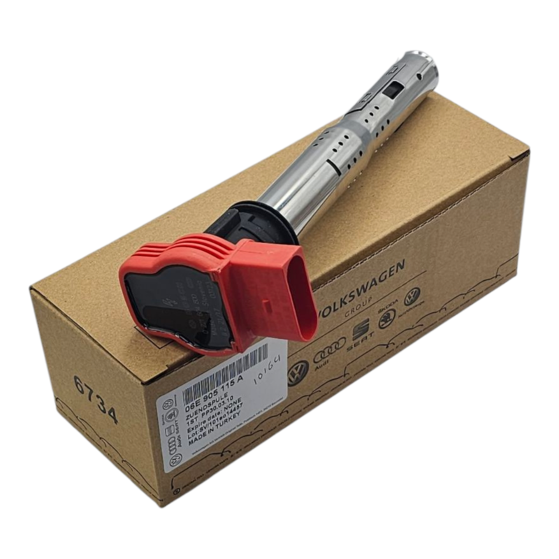 Bobina Audi A4  3.2 06-16 C/Largo Roja Original