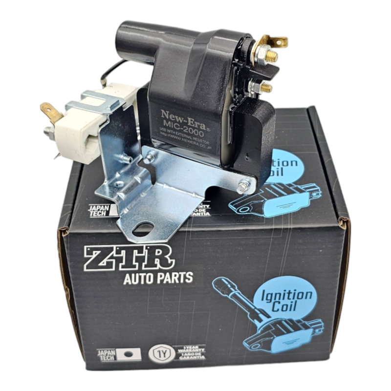 Bobina Seca Universal Encendido Electronico Con Resistencia Para Encendido De Platinos