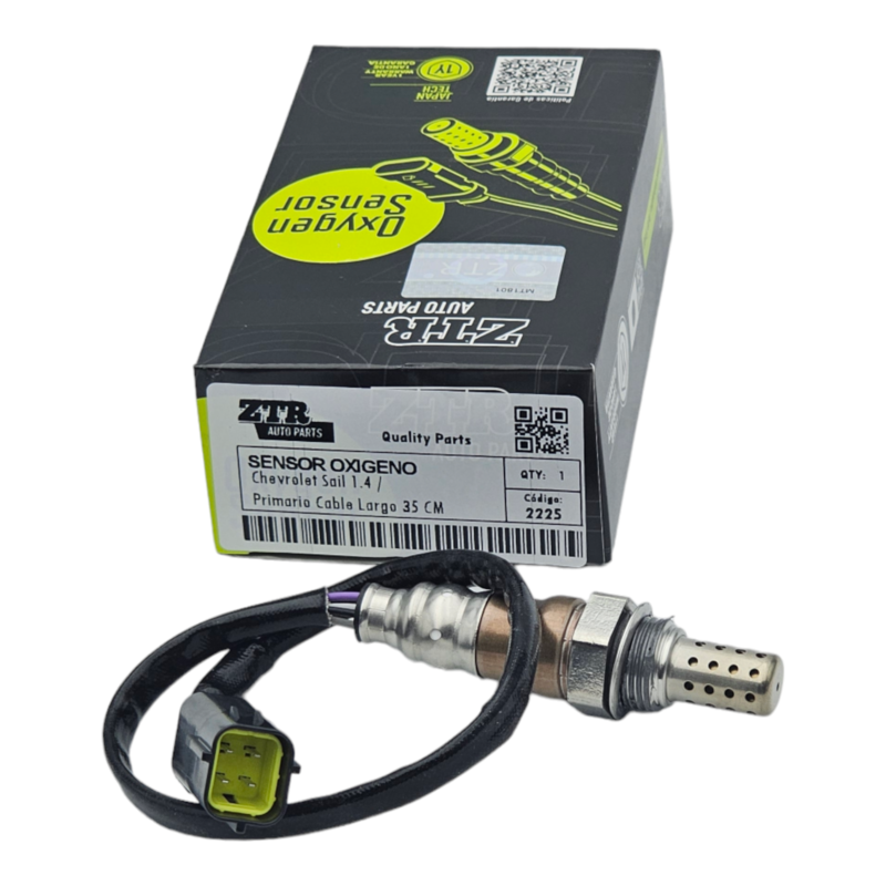 Sensor Oxígeno Chevrolet Sail 1.4 13-18 Primario 4/Cables  Cable Largo 35 Cm